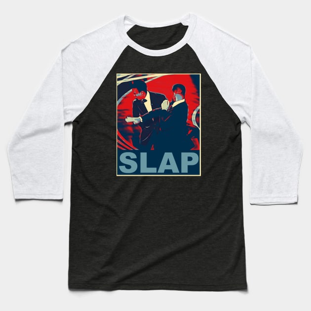 WILL SMITH SLAP Baseball T-Shirt by thedeuce